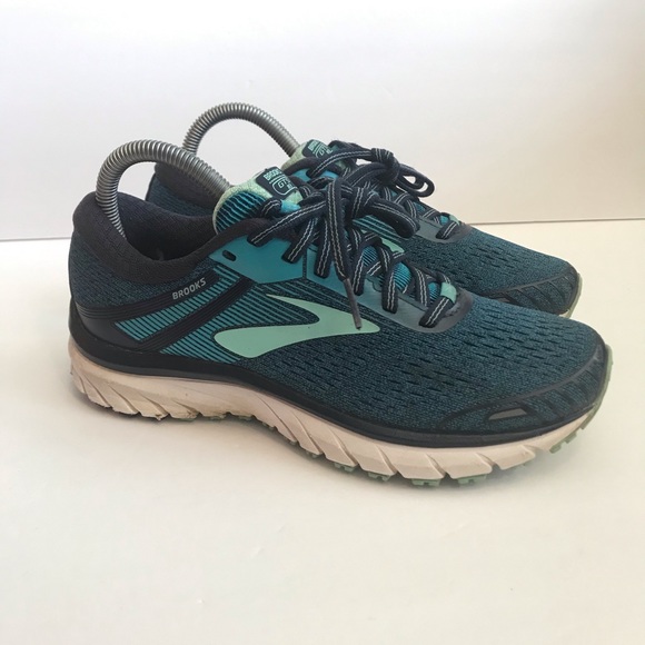 brooks adrenaline gts 18 navy teal mint